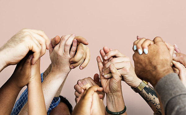 Group,Of,Diverse,People,Hands,Together,Teamwork,Cooperation